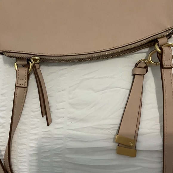 Beige Nine West crossbody. - Picture 3 of 9